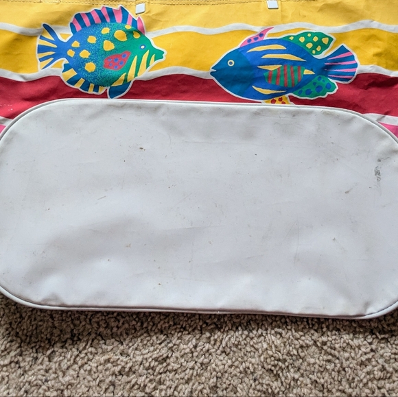 XL Beach Bag, Zipper Closure, 1 small inside pocket - Picture 5 of 7